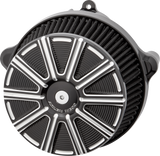 ARLEN NESS Big Sucker™ Stage 1 Air Cleaner Kit with Cover - 10 Gauge - Black with Machined Accents 600-307