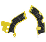 Acerbis X-Grip Frame Guards for Suzuki RMZ250 (2015-2018) – Yellow/Black