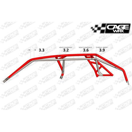 Polaris RZR Pro XP 4 Raw Unassembled Baja Spec Cage Kit | CageWRX