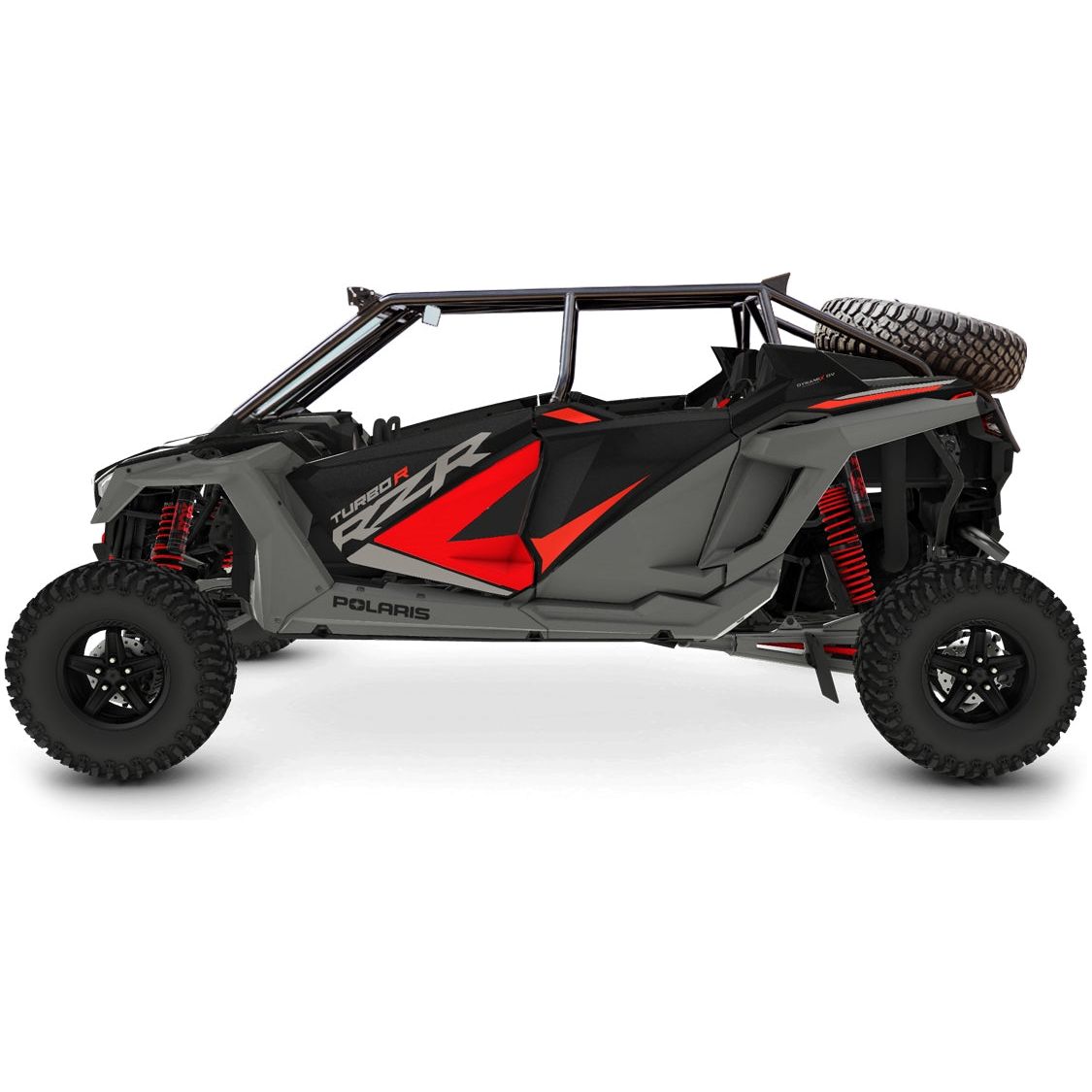 Polaris RZR Turbo R 4 Raw Assembled Baja Spec Cage with Roof | CageWRX