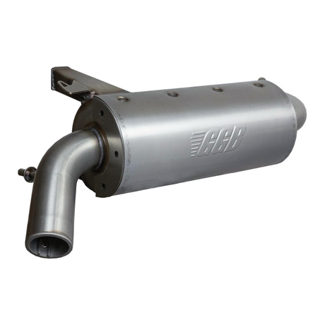 Polaris RZR Pro XP / Turbo R Sport Muffler | GGB Exhaust