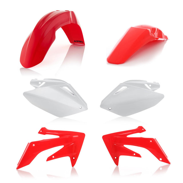 Acerbis 04-05 Honda CRF250R Plastic Kit - Original Factory Style, Fits Honda CRF250R (2004-2005)