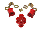 Energy Suspension Jeep 16mm Rear Sway Bar Bushings and End Links Set - Red | Compatible with 1988-1995 Jeep Wrangler
