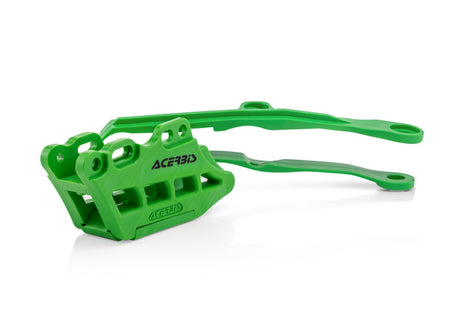 Acerbis 2734950006 Chain Guide Block for Kawasaki KX250/KX250X/KX450 (2019-2023) - Green