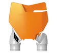 Acerbis KTM SX125/150, SX-F, XC-F, SX250, XC Raptor Front Number Plate - Orange/White | Fits 2016-2018 KTM Models