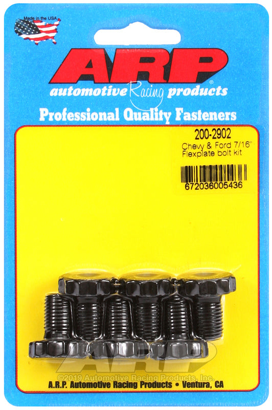 ARP Chevy 265 / 454 Rear Main Seal Flexplate Bolt Kit – Fits Small Block Engines with 2-Piece Seal
