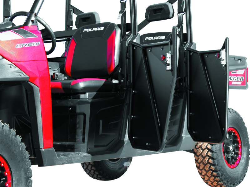 DragonFire Racing Polaris Ranger Crew 570/900/1000 UTV Doors (2014-2015) – Complete Front and Rear Door Kit