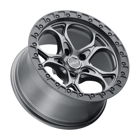 Weld Off-Road W107 17x9L Ledged Aluminum Wheel with Satin Black Finish - Part W10779075450
