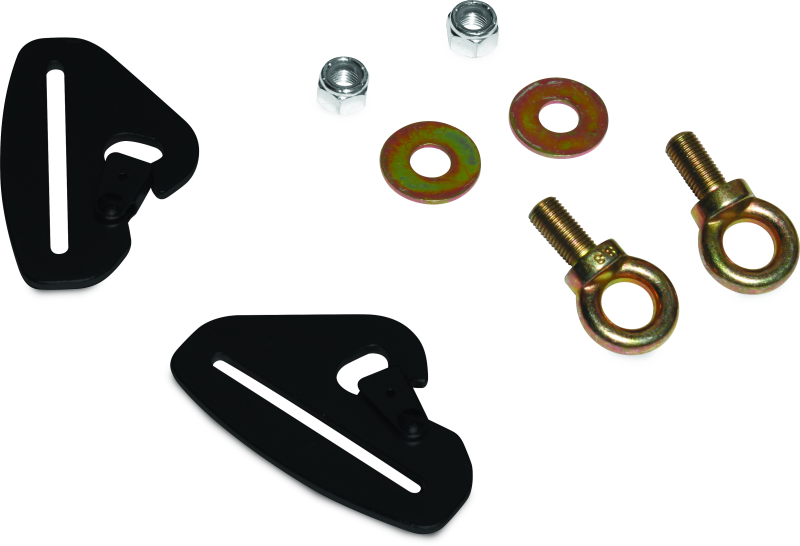 DragonFire Racing Quick-Release Snap Hook Harness Tab Kits for 3-inch Harnesses