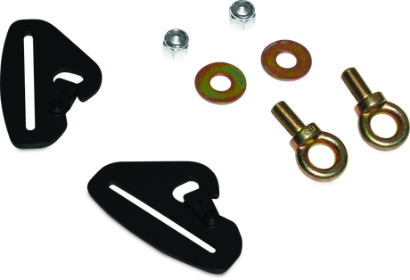 DragonFire Racing Quick-Release Snap Hook Harness Tab Kits for 3-inch Harnesses