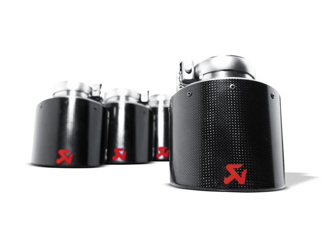 Akrapovic Carbon Tail Pipe Set for Chevrolet Corvette ZO6/ZR1 (C6) 2006-2013