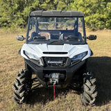 Seizmik 24+ Kawasaki Ridge Ranch Tool Less Windshield - Hardcoated