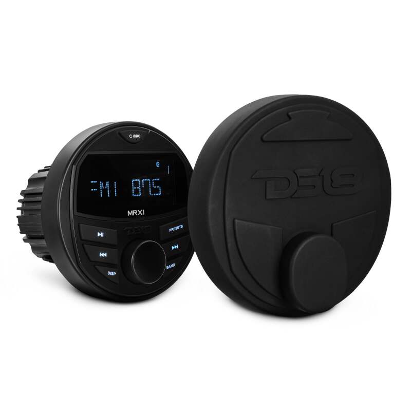 DS18 MRX1 2.75-inch LCD Screen Headunit with Bluetooth, RDS, 4 Channels, 40 Watts Output for Powersports Vehicles