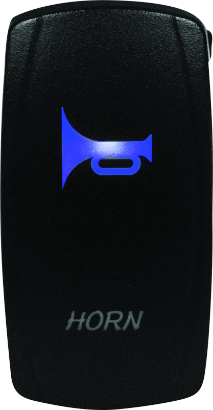 DragonFire Racing Lighted Switch Horn On/Off Blue - Part #521371