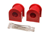 Energy Suspension 8.5131R Red 21mm Front Sway Bar Bushing Set for 2005-2007 Scion tC, Improves Handling and Performance