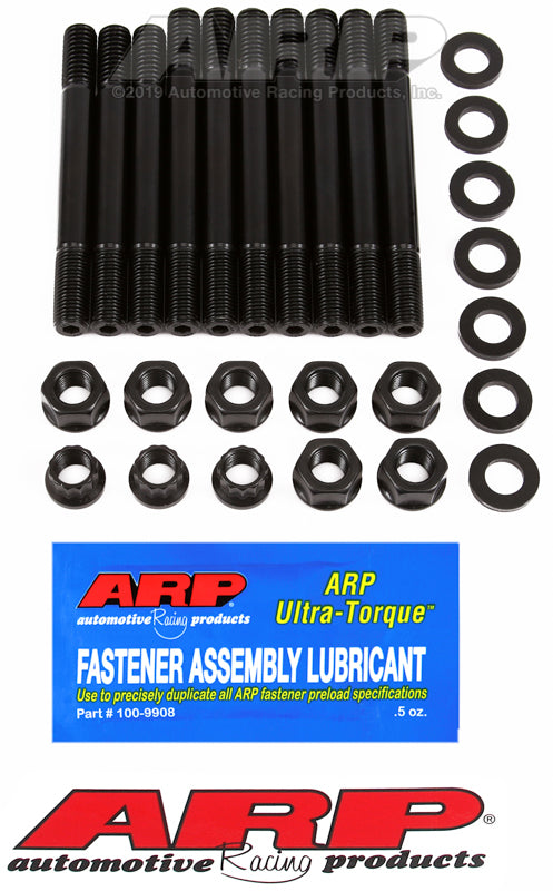 ARP Ford 302 Main Stud Kit with Girdle – Engine Main Cap Fastener Set for Ford 302 V8