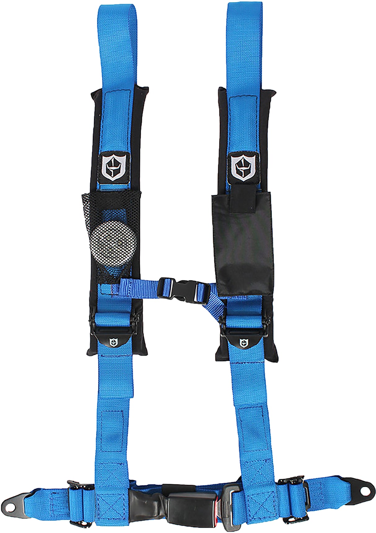 PRO ARMOR A16UH349BL Passenger Harness with Safety Switch and Storage Pockets for UTVs and ATVs