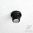 AXIA DLSO-C Stick-On LED Dome Light - USB Rechargeable, Silver for Automotive and Marine Use