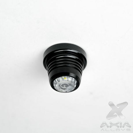 AXIA DLSO-C Stick-On LED Dome Light - USB Rechargeable, Silver for Automotive and Marine Use