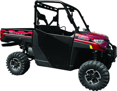 DragonFire Racing Polaris Ranger XP 1000 UTV Doors (Part #521539) – Complete Front and Rear Door Kit with Industry-Leading Latch System