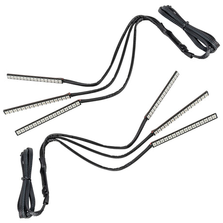 Oracle 15-17 Ford Mustang V6/GT/Shelby Dynamic DRL w/ Halo Kit - ColorSHIFT - Dynamic