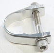 AXIA MODCL1.0-C 1-inch Silver Strap Clamp for ATV/UTV Roll Cages, Universal Mounting Bracket