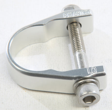 AXIA MODCL1.0-C 1-inch Silver Strap Clamp for ATV/UTV Roll Cages, Universal Mounting Bracket