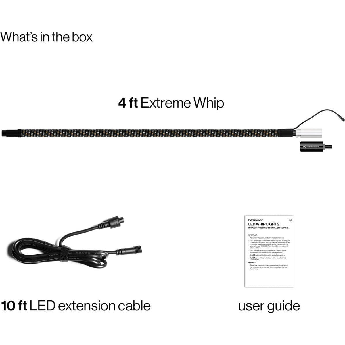 Extreme 4 FT Whip | ECOXGEAR