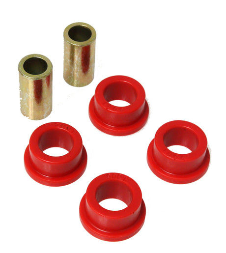 Energy Suspension Universal Link Flange Type Bushings - Red, 1.25 in. OD, 0.75 in. Inner Diameter, Fits Most Vehicles