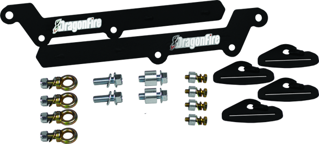 DragonFire Racing Part 522111 21+ Harness Anchor for Kawasaki KRX 1000