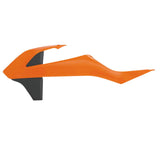 Acerbis KTM SX85 / GasGas MC85 Radiator Shroud - 16 Orange/Black, Fits 2018-2024 KTM SX85 & 2021-2024 GasGas MC85 Models