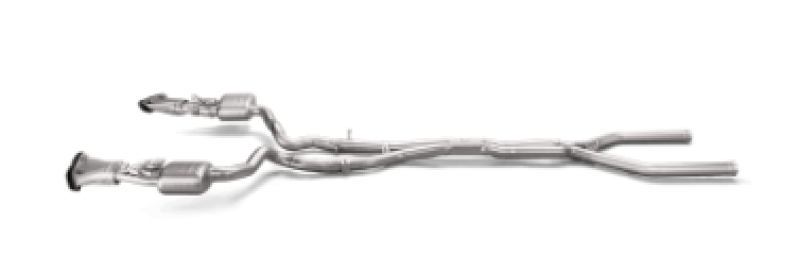 Akrapovic Evolution Line Titanium Cat Back Exhaust for 2018 Mercedes Benz E63 (W213) – No Tips