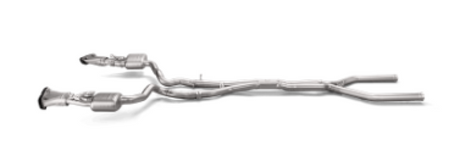 Akrapovic Evolution Line Titanium Cat Back Exhaust for 2018 Mercedes Benz E63 (W213) – No Tips