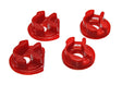 Energy Suspension 16.1111R Red Polyurethane Motor Mount Inserts for 2003-2004 Honda Civic and CRX – Fits Manual Transmission Vehicles