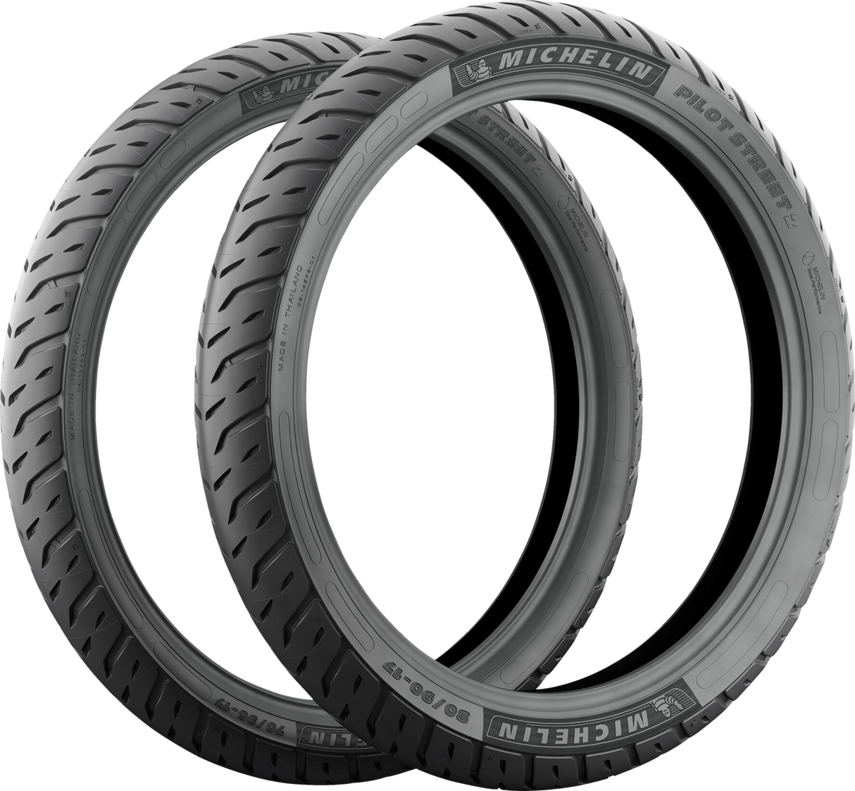 MICHELIN Tire - Pilot Street 2 - Front/Rear - 100/80-17 - 52S 84561