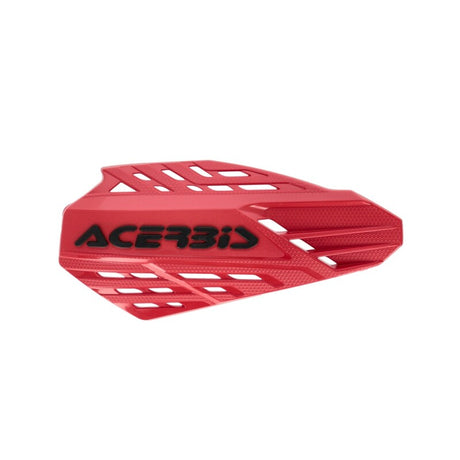 Acerbis Linear Vented Handguard - Red/Black for Motorcycle and ATV