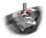 Seizmik 04+ Can/ Hon/ Kub/ Yam Halo-RA Cast Rearview Mirror - 2 in. Clamp Pair