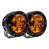 RIGID RZR 360 SERIES AMBER PRO A-PILLAR LIGHT KIT (PRO R/TURBO R)