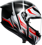 AGV K6 S Helmet - Karve Matte Black/White/Red - 2XL | Motorcycle Helmet for Sport and Touring