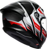 AGV K6 S Helmet - Karve Matte Black/White/Red - 2XL | Motorcycle Helmet for Sport and Touring