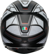 AGV K3 Rivia Helmet - Matte Black and White for Motorcycle Riders - Medium