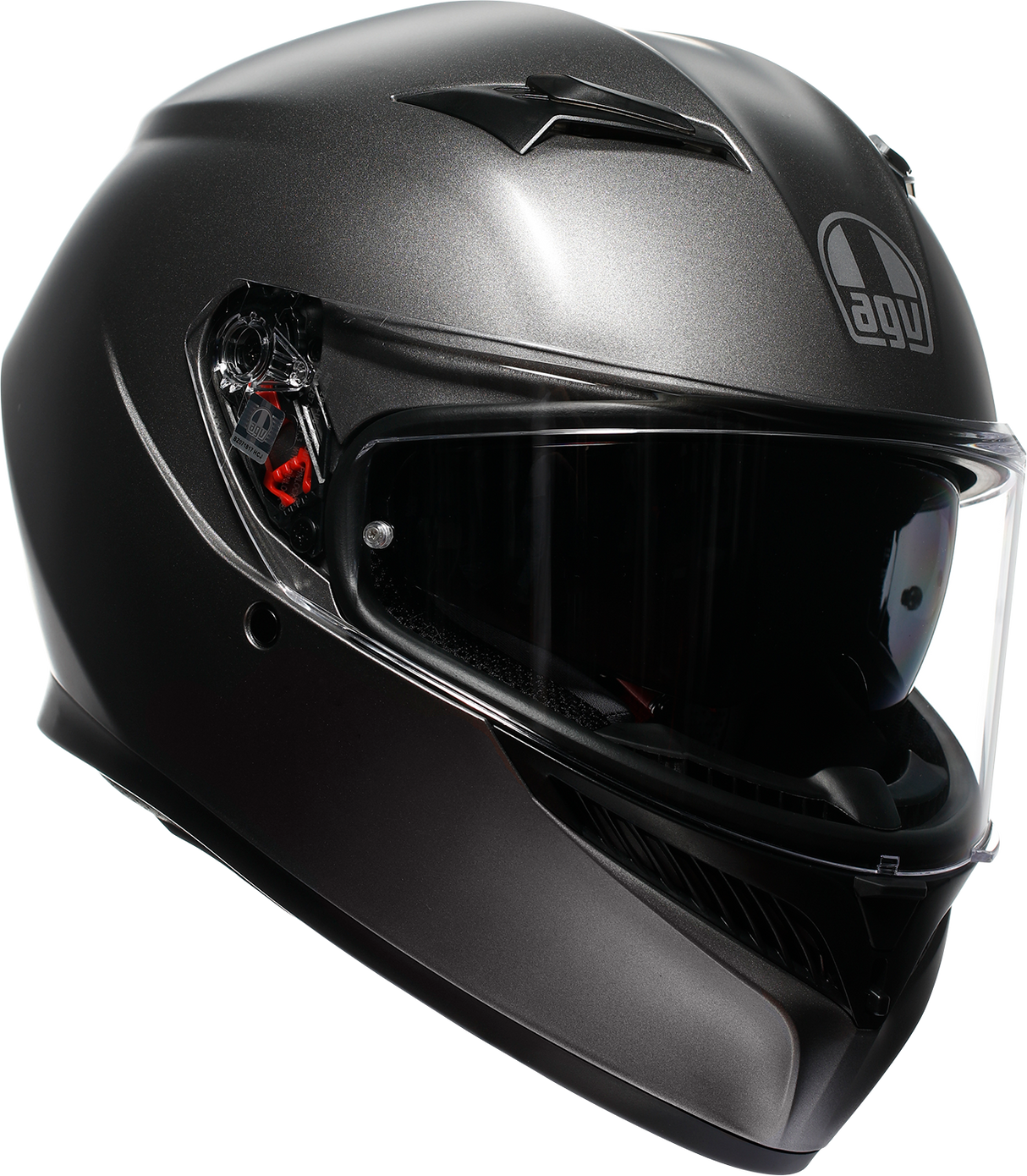 AGV K3 Helmet Mono Matte Luna Gray for Motorcycle Riding - 2XL