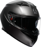 AGV K3 Helmet Mono Matte Luna Gray for Motorcycle Riding - 2XL