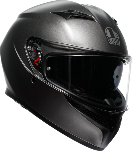 AGV K3 Helmet Mono Matte Luna Gray for Motorcycle Riding - 2XL