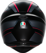 AGV K1 S Helmet - Sling Matte Black/Pink, 2XL, Compatible with Honda CBR600RR, Yamaha YZF-R3, Kawasaki Ninja 400, Suzuki GSX-R600