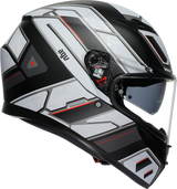 AGV K3 Rivia Helmet - Matte Black and White for Motorcycle Riders - Medium