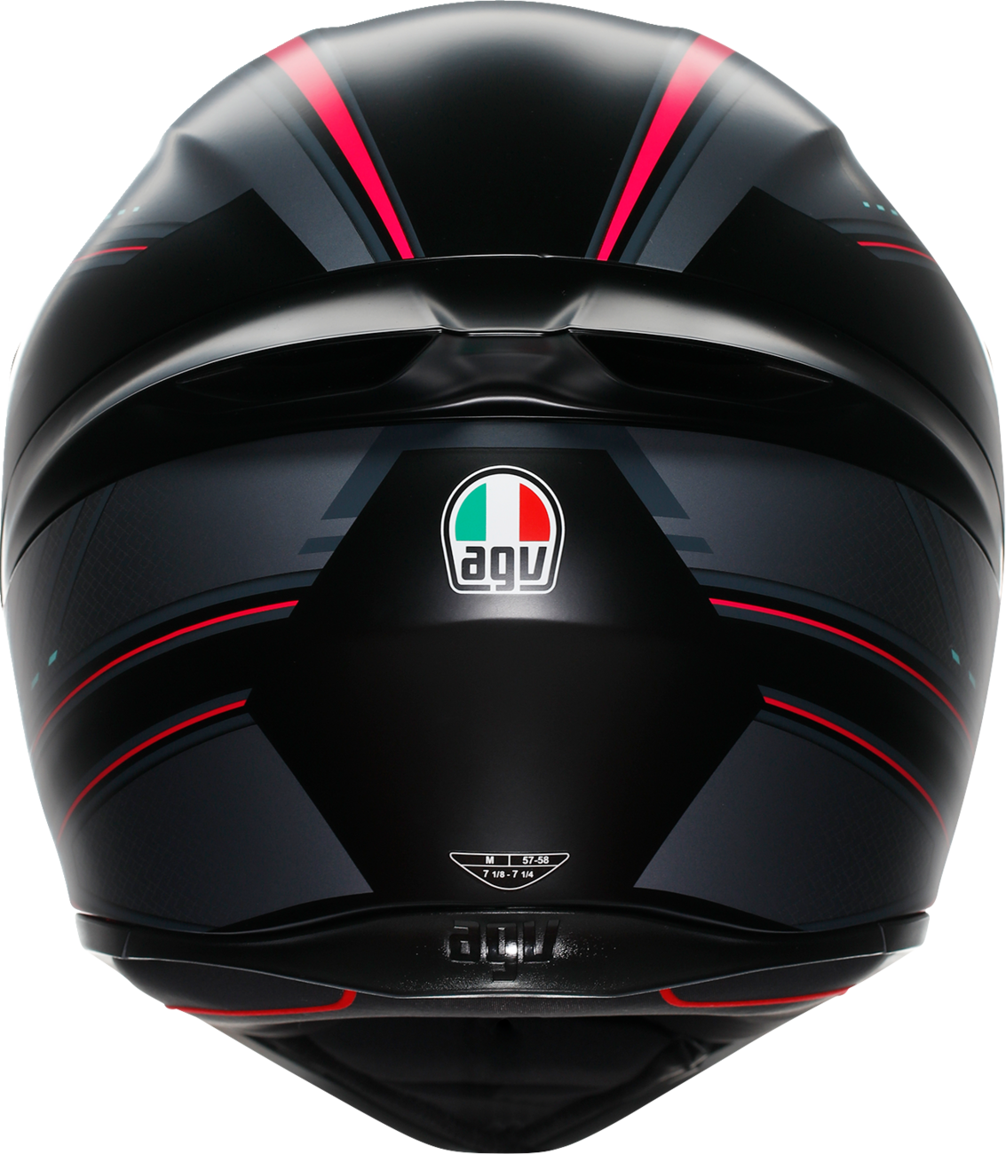 AGV K1 S Helmet - Sling Matte Black/Pink - XL - Motorcycle Helmet for Street and Sport Bikes