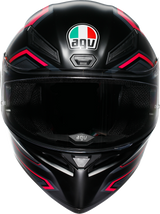 AGV K1 S Helmet - Sling Matte Black/Pink - XL - Motorcycle Helmet for Street and Sport Bikes