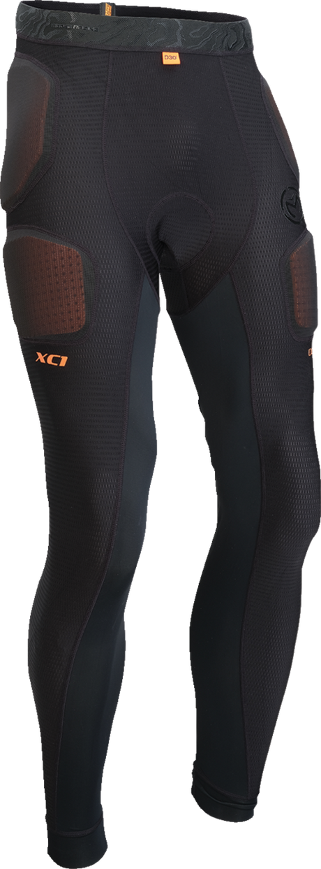 MOOSE Offroad XC1 Guard Pants - Black for ATV, UTV, and Off-Road Vehicles - Size XL with Supportive Compression and Breathable Performance Features