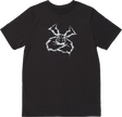 Moose Offroad Youth Agroid Graffiti T-Shirt - Black, Size Large, Part Number 3032-3823